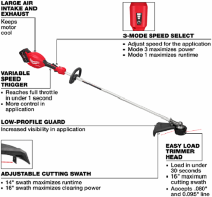 M18 FUEL™ 16" String Trimmer Kit