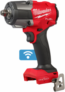 M18 FUEL™ 1/2 Inch Controlled Mid-Torque Impact Wrench, 225 ft-lbs Torque, 2400 RPM