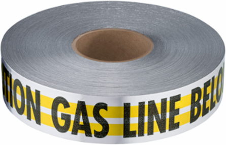 MAGNATEC Premium Detectable Tape - 1000 ft, 2 Inch Width, 5 mil Thickness