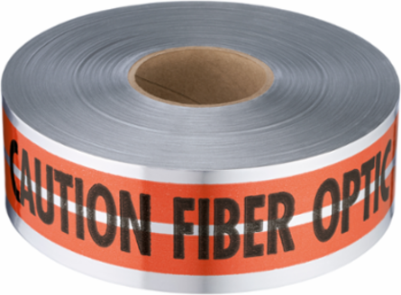 MAGNATEC Premium Detectable Tape 3 Inch x 1000 ft, 5 mil Thick, Fiber Optic Cable