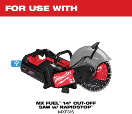 Cut-Off Saw Cart Kit with M18 SWITCH TANK, Adjustable Depth, 42 Inch Length