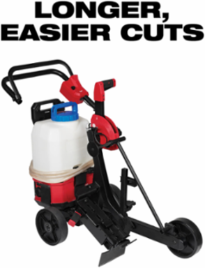 Cut-Off Saw Cart Kit with M18 SWITCH TANK, Adjustable Depth, 42 Inch Length