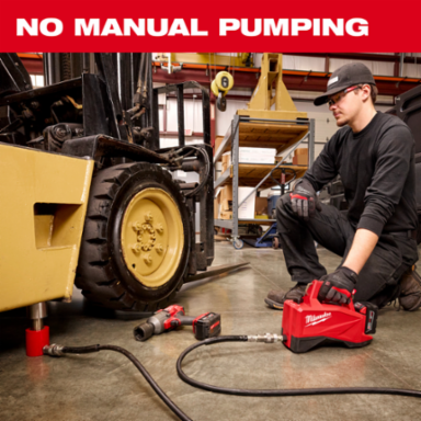 M18™ Brushless 60in³ 10,000psi Hydraulic Pump, 12.6 lbs, Cordless