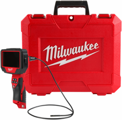 M12 Auto Technician Borescope, 5mm Camera, 3ft Cable, 4.3 Inch Screen