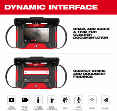 M12™ Auto Shop Borescope w/ Wi-Fi® File Sharing
