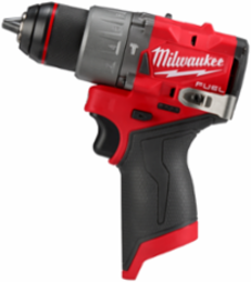 M12 FUEL 1/2 Inch Hammer Drill/Driver Kit, 2.6 lbs, 33.33 ft-lbs Torque