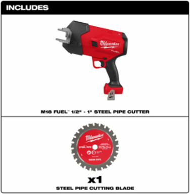 M18 FUEL™ ½”-1” Steel Pipe Cutter