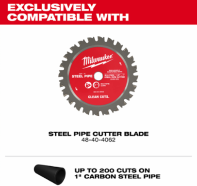 M18 FUEL™ ½”-1” Steel Pipe Cutter