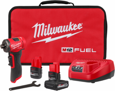 M12 FUEL™ 1/4" Right Angle Die Grinder Kit