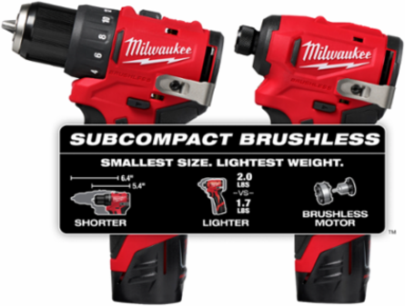 M12™ Subcompact Brushless 2-Tool Combo Kit