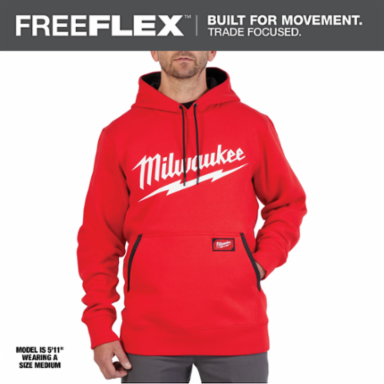 FREEFLEX™ Pullover Hoodie - Logo Red XL