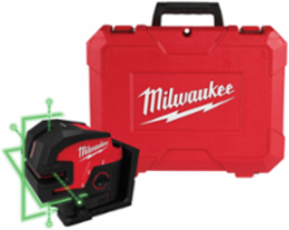 M12 Green Laser Level - 125 ft Reach, Self-Leveling, IP54 Rated