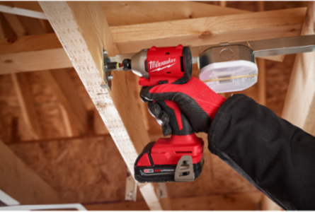 M18™ Compact Brushless 1/4 Inch Hex Impact Driver Kit, 1700 in-lbs Torque, 3600 RPM
