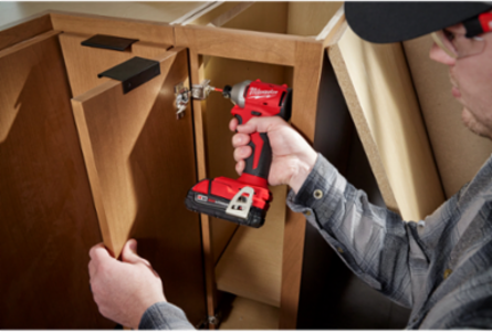 M18™ Compact Brushless 1/4 Inch Hex Impact Driver Kit, 1700 in-lbs Torque, 3600 RPM