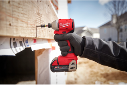 M18TM Compact Brushless 1/4 Inch Hex 3-Speed Impact Driver, 1,700 in-lbs Torque, 3600 RPM
