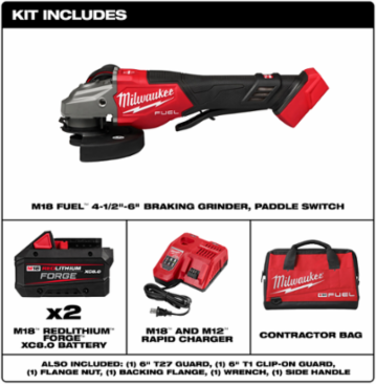 M18 FUEL™ 4-1/2"-6" Braking Grinder, Paddle Switch Kit