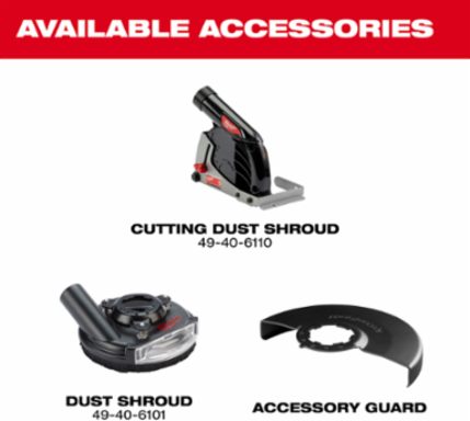 M18 FUEL™ 4-1/2"-6" Braking Grinder, Paddle Switch Kit