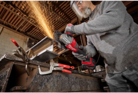 M18 FUEL™ 4-1/2"-6" Braking Grinder, Slide Switch