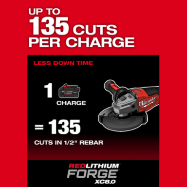 M18 FUEL™ 4-1/2"-6" Braking Grinder, Slide Switch