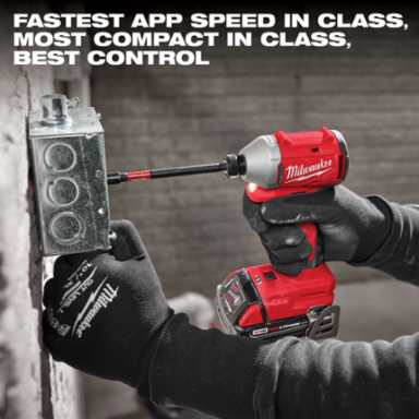 M18™ 4-Tool Combo Kit - Includes 1/2" Hammer Drill, 3-Speed Impact Driver, 7-1/4" Circular Saw, Hackzall