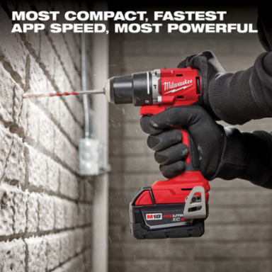 M18™ 4-Tool Combo Kit - Includes 1/2" Hammer Drill, 3-Speed Impact Driver, 7-1/4" Circular Saw, Hackzall