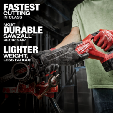 M18 FUEL 5-Tool Combo Kit with 1/4 in Hex Chuck, 6-1/2 in Blade