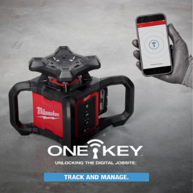 M18™ Red Rotary Laser Level Kit, 2000 ft Range, Includes Tripod & Receiver