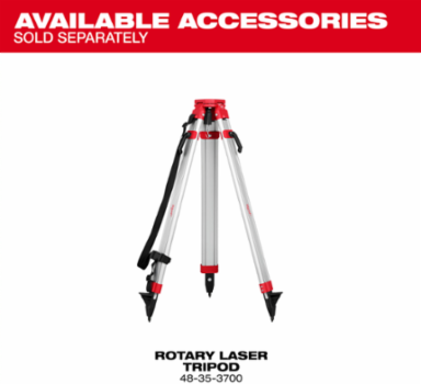 M18 Green Rotary Laser Level Kit, 1000 ft Range, 7.5 lbs, Self-Leveling, Includes Remote & Wall Mount