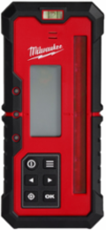 Red Exterior Dual Slope Rotary Laser Receiver, 4000 Ft Range, 7.11 Inch Length, IP67 Rated