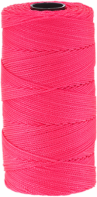 1000 Ft. Pink Braided Nylon Line with 165 lb Tensile Strength