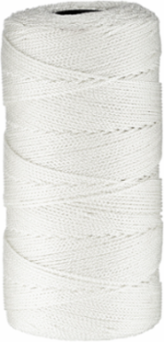 1000 Ft. White Braided Nylon Line with 165 lb Tensile Strength