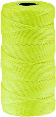 1000 Ft. Yellow Braided Nylon Line - 165 lb Tensile Strength, 0.06 Inch Diameter