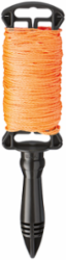 250 Ft. Orange Braided Line - 165 lb Tensile Strength, Durable #18 Nylon