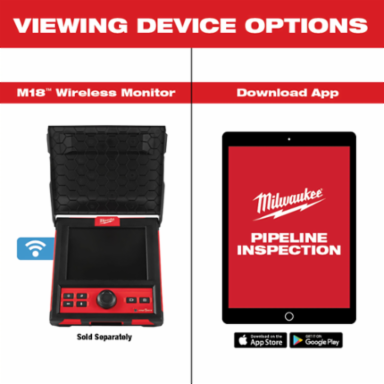 M18™ 200’ Mid-Stiff Modular Pipeline Inspection System