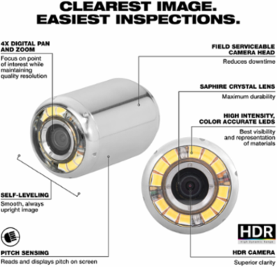 M18™ 200’ Mid-Stiff Modular Pipeline Inspection System