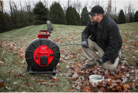 325’ Stiff Modular Pipeline Inspection Reel