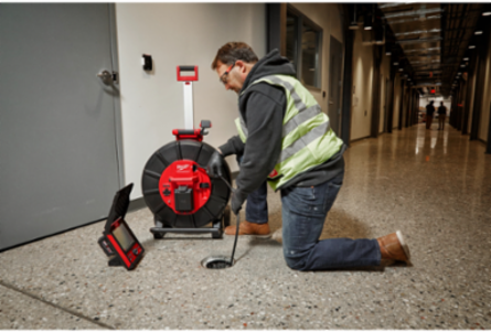 325’ Stiff Modular Pipeline Inspection Reel