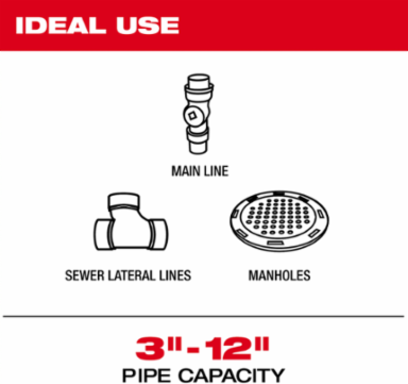 325’ Stiff Modular Pipeline Inspection Reel