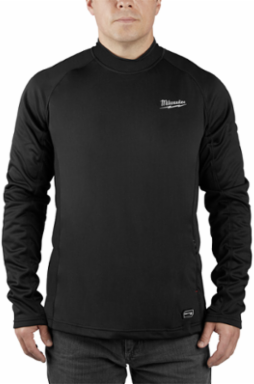 USB Rechargeable Heated Midweight Base Layer - X-Large, Polyester, Fleece Lined