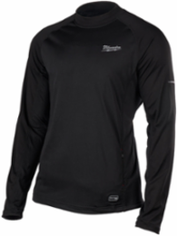 USB Rechargeable Heated Midweight Base Layer - X-Large, Polyester, Fleece Lined