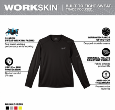WORKSKIN™ Lightweight Performance Shirt - Long Sleeve