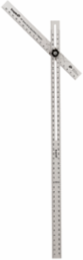 48 Inch Adjustable T-Square, Heavy-Duty Aluminum, 1/4 Inch Thickness