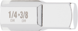 1/4 Inch Drive 1/4 Inch Female to 3/8 Inch Male Adapter, Chrome Vanadium Steel