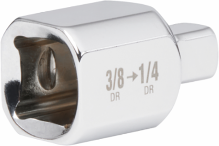 3/8 Inch Drive to 1/4 Inch Male Adapter with Chrome Vanadium Steel