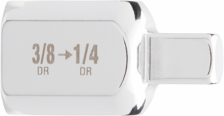 3/8 Inch Drive to 1/4 Inch Male Adapter with Chrome Vanadium Steel