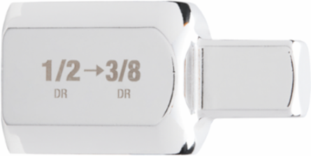 1/2 Inch Drive to 3/8 Inch Male Adapter, Chrome Vanadium Steel