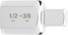 1/2 Inch Drive to 3/8 Inch Male Adapter, Chrome Vanadium Steel