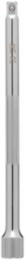 1/4 Inch Drive 6 Inch Extension, Chrome Plated, Chrome Vanadium Steel