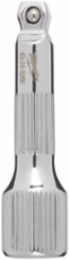 1/4 Inch Drive 2 Inch Wobble Extension, Chrome Vanadium Steel, Corrosion Resistant