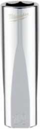 3/8 Inch Drive 14mm Metric 6-Point Deep Socket, Chrome Finish